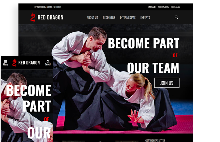 Red Dragon Firearms Theme